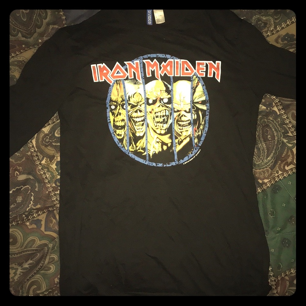 Men’s Iron Maiden Long Sleeve Tee